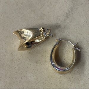 Sterling Silver Hoop Earrings